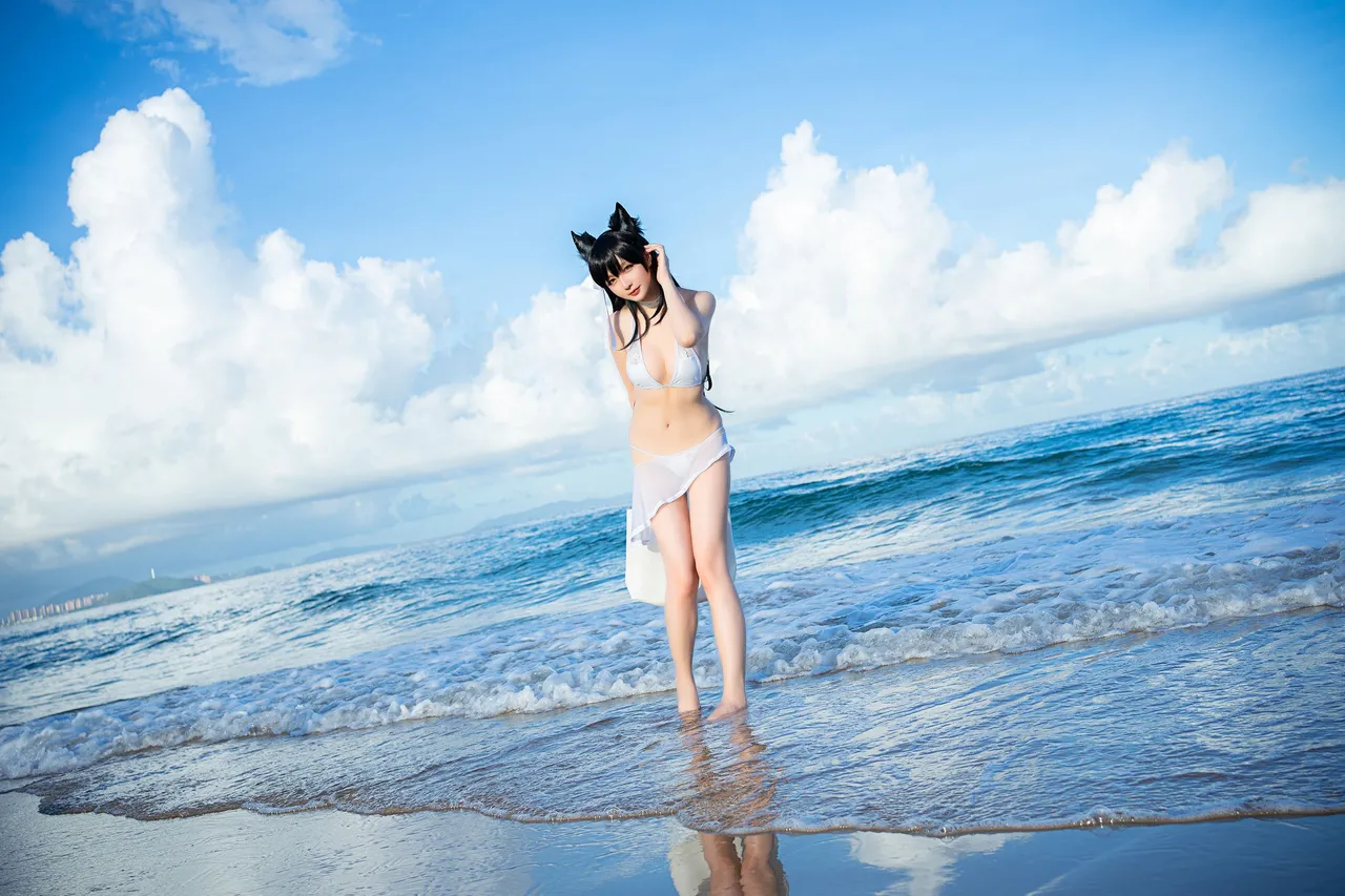 星之迟迟 Atago Bikini-erohere6.webp